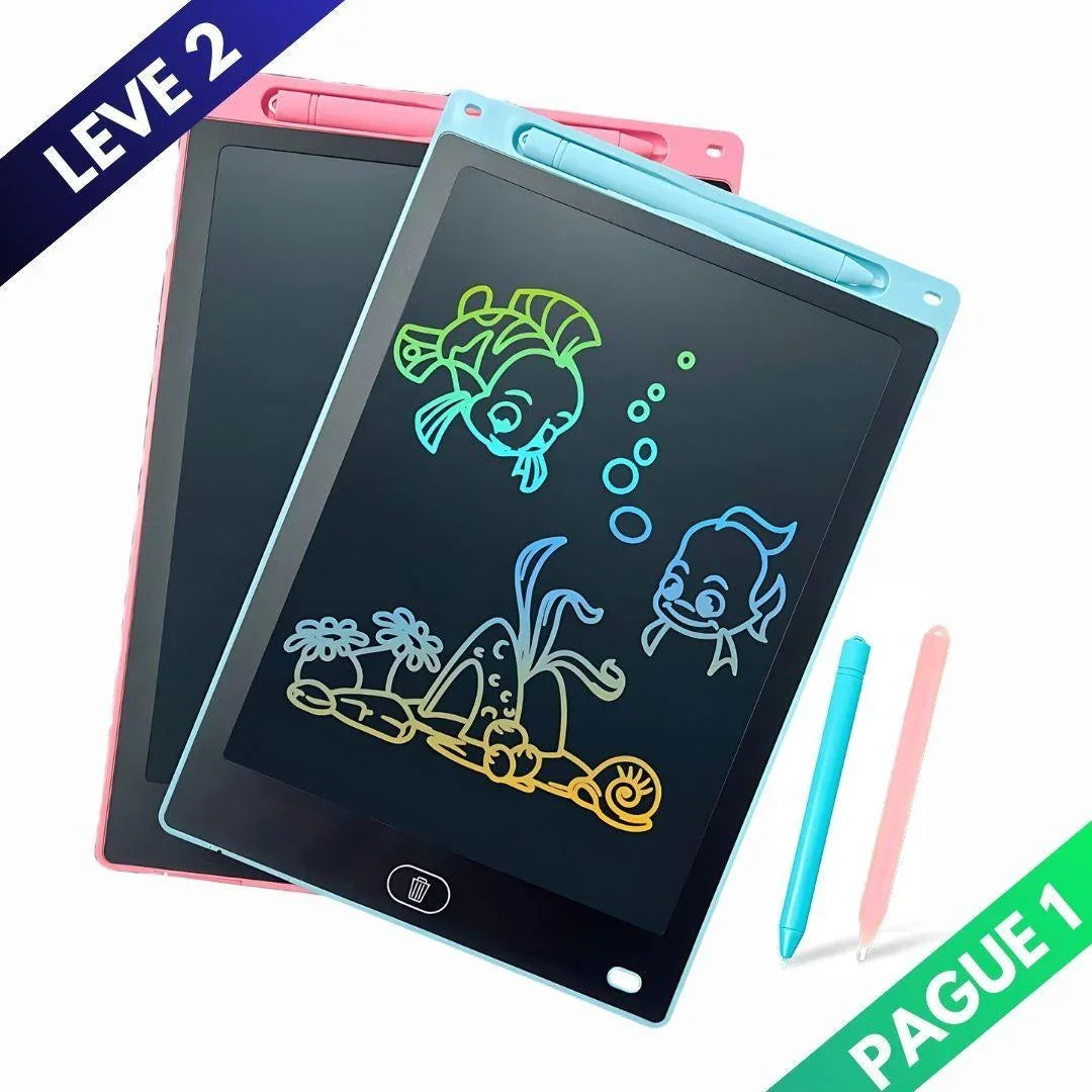 Kit Tablet Desenho Mágico LCD™ - Leve 2 Pague 1 AltoTech