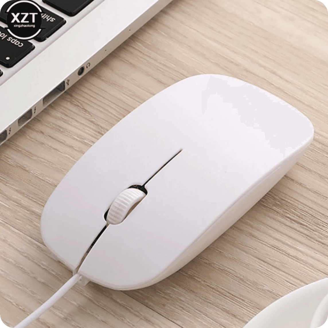 Mouse Estilo Apple com Fio 2.4Ghz AltoTech