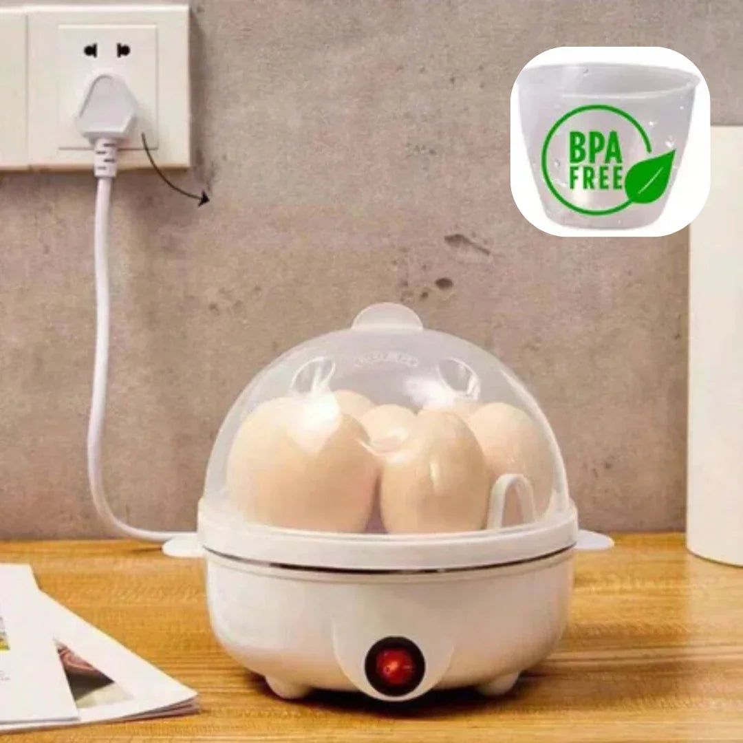 Cozedor de Ovos Elétrico Multifuncional - Egg Cooker 110V - (Cor Sortida) Generico