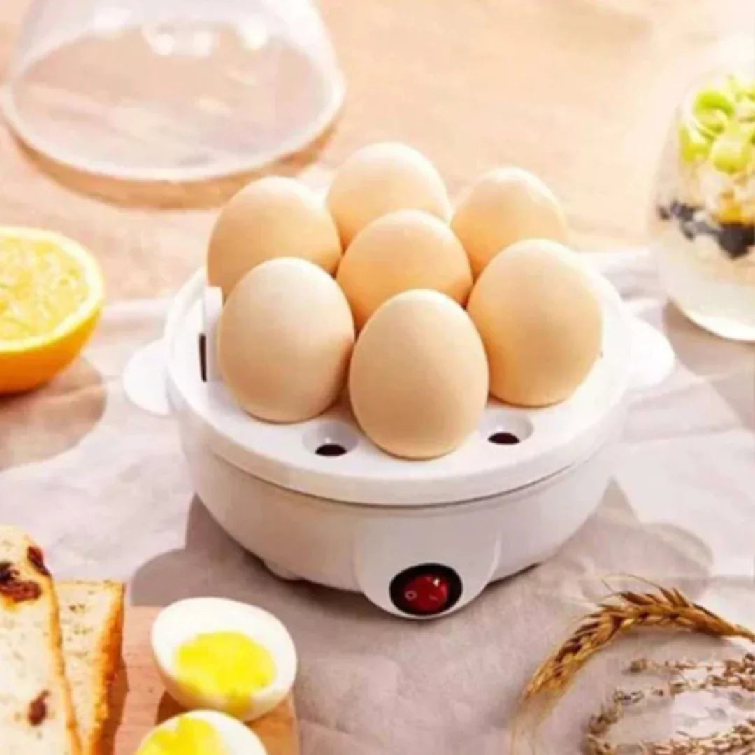 Cozedor de Ovos Elétrico Multifuncional - Egg Cooker 110V - (Cor Sortida) Generico