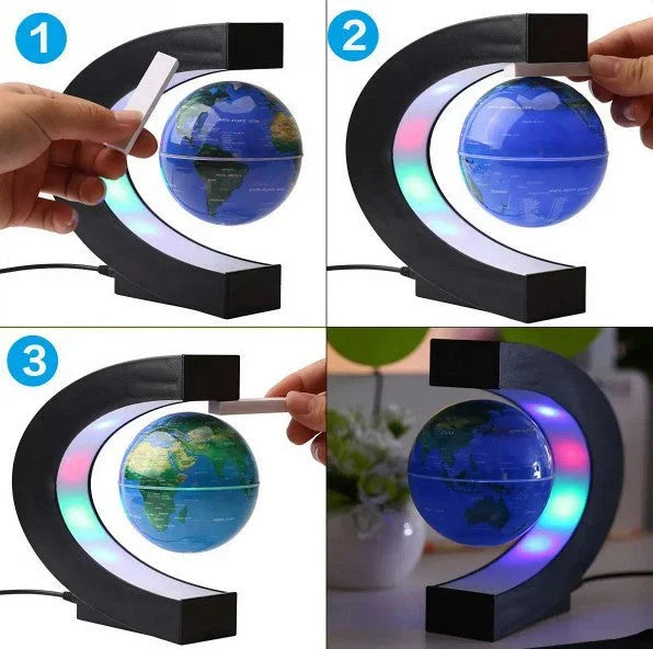 Globo Terrestre Maginetico Flutuante Levitação Led BM-F1001 Generico
