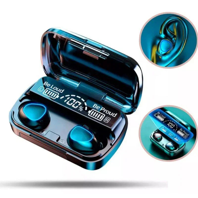 Fone Bluetooth M10 Sem Fio Display Digital AltoTech