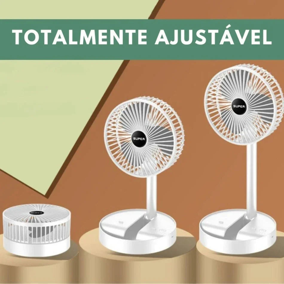 Mini Ventilador Dobrável Com Apoio de Celular Generico