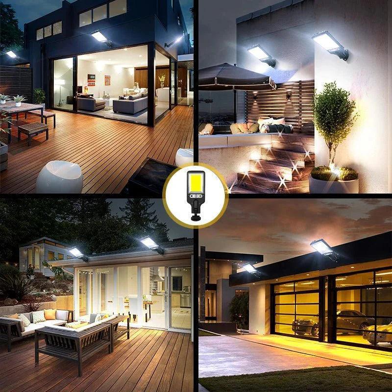 Kit 4 Lâmpadas Solares com Sensor de Movimento AltoTech