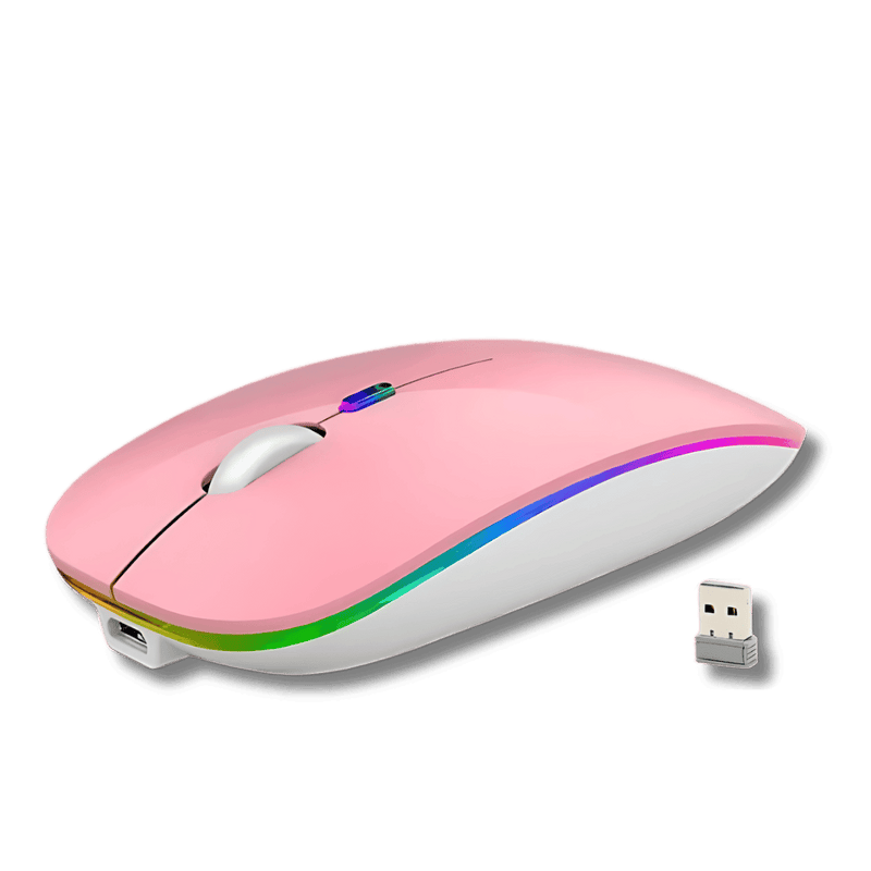 Mouse Bluetooth Com/Sem Led USB 2.4ghz Estilo Apple