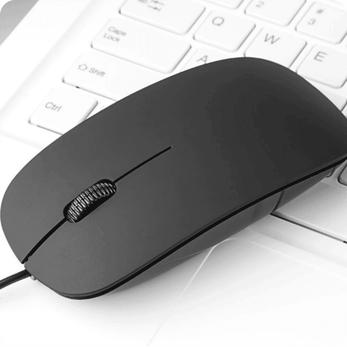 Mouse Estilo Apple com Fio 2.4Ghz AltoTech