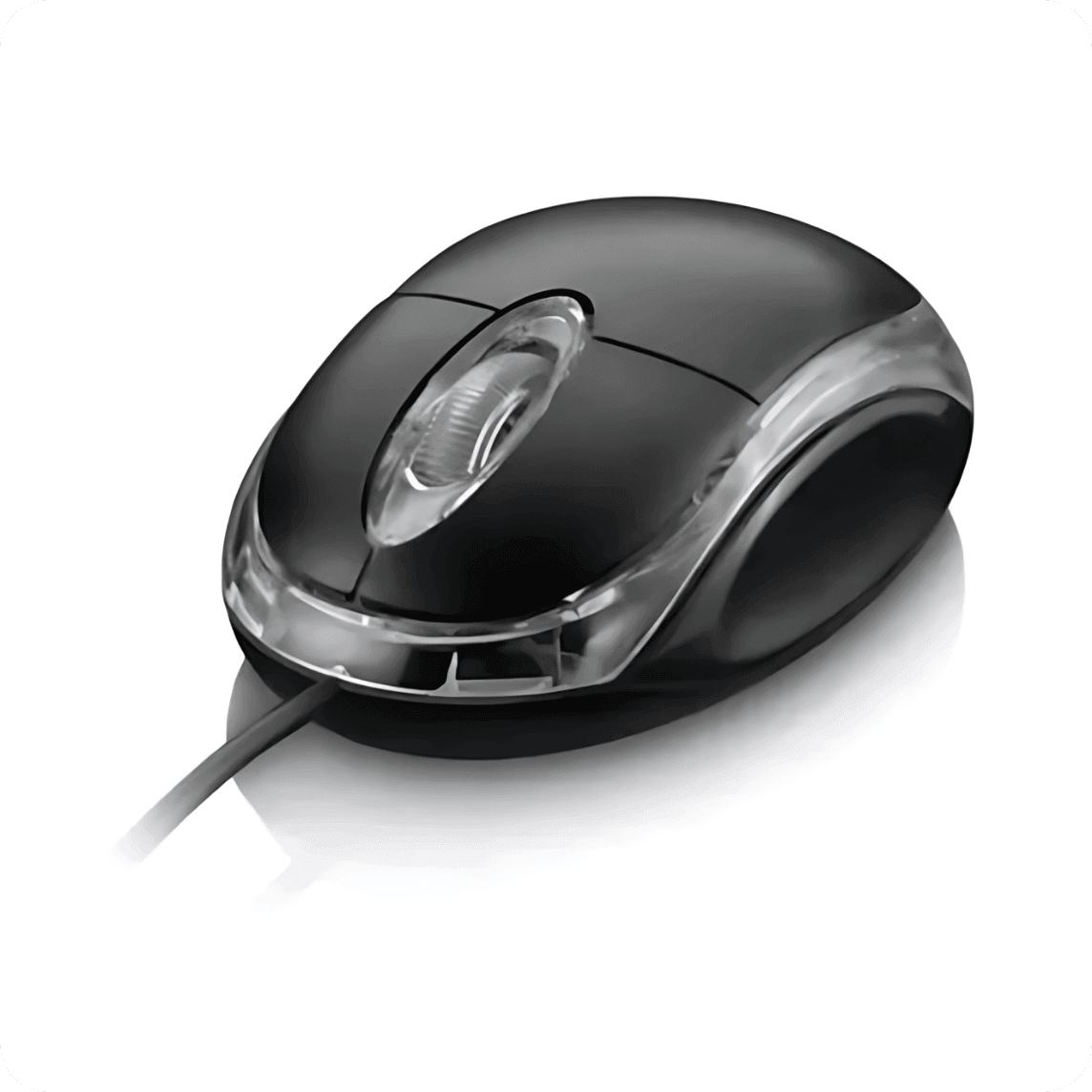 Preto Mouse com Fio Neutro 800 DPI AltoTech