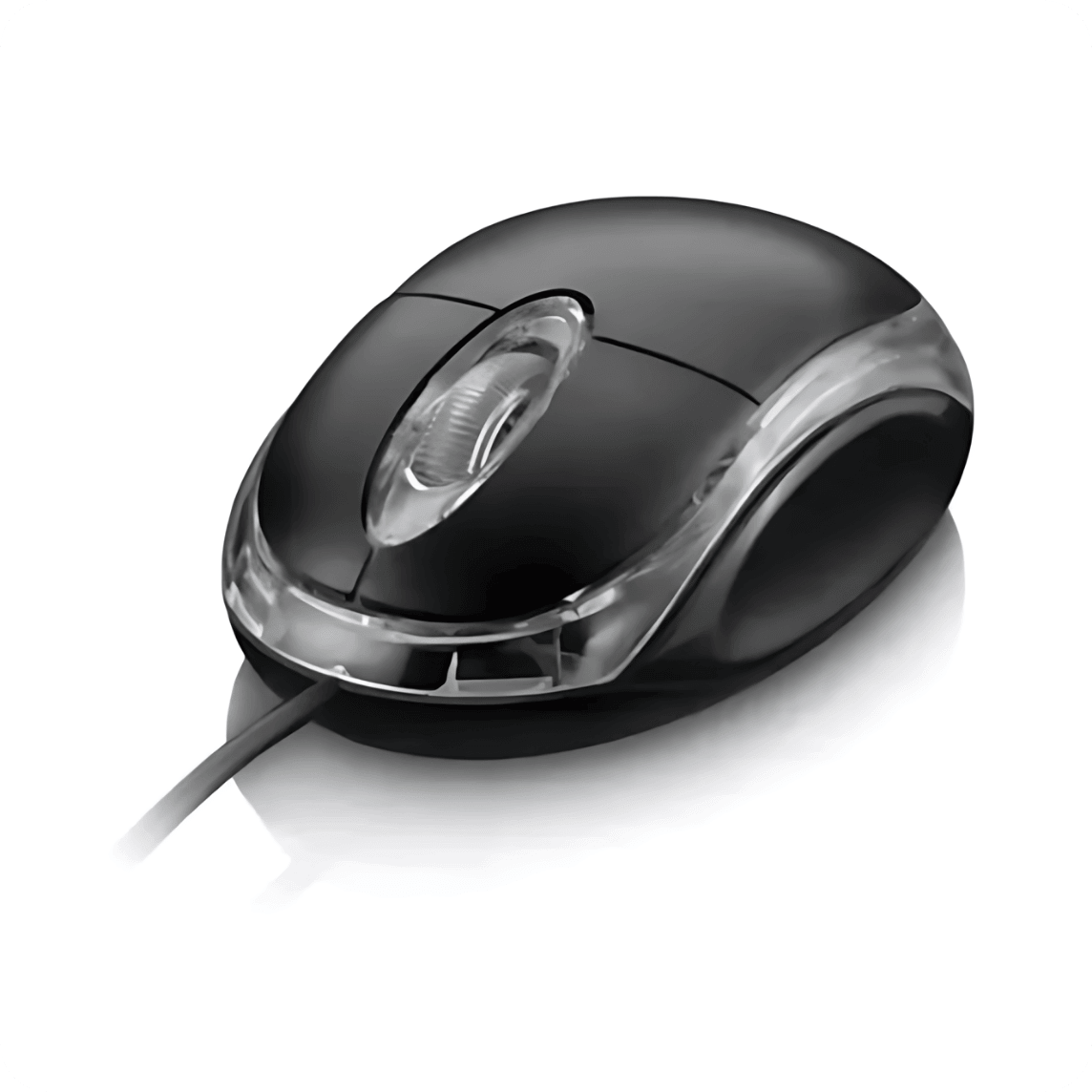 Preto Mouse com Fio Neutro 800 DPI