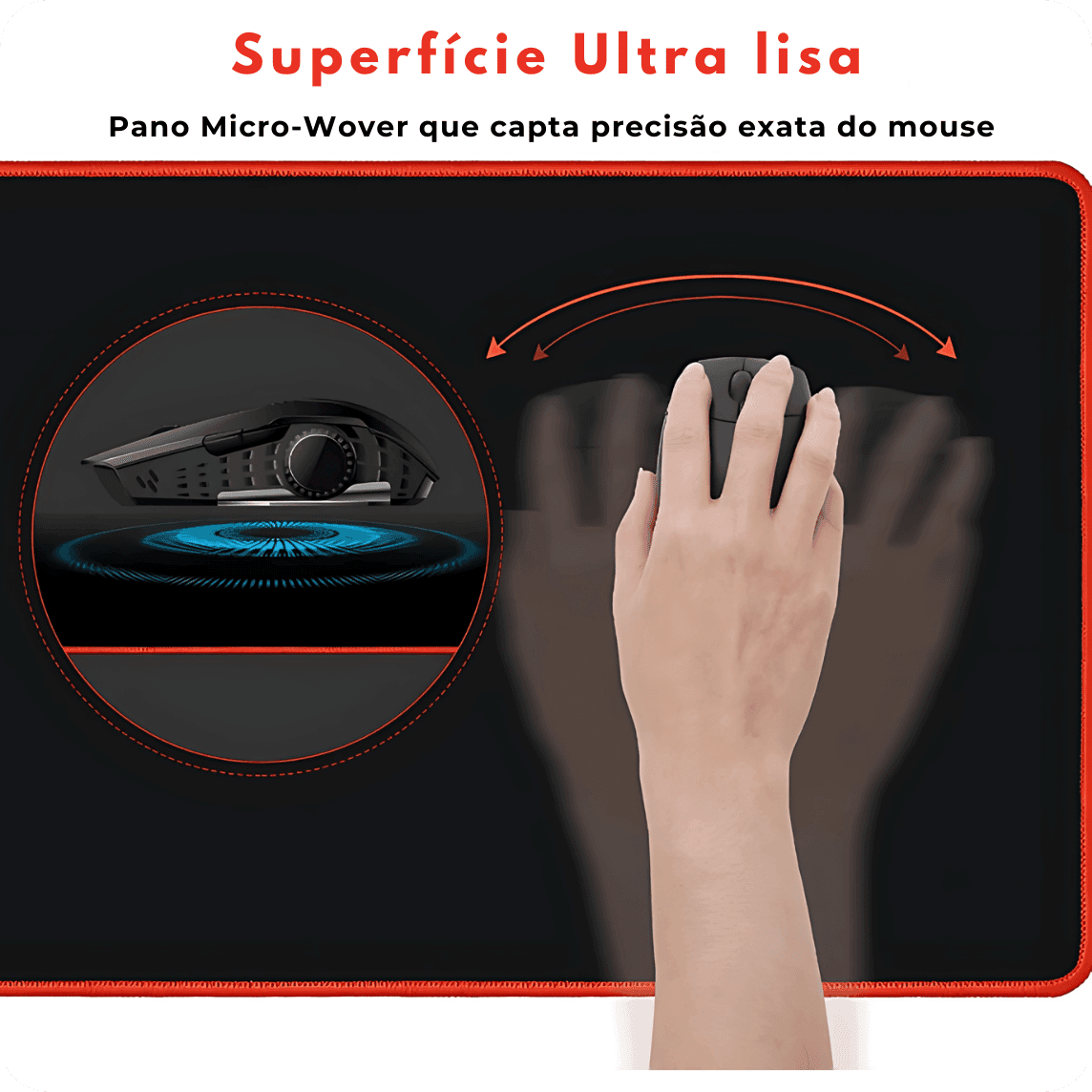 Mousepad Sensix Antiderrapante AltoTech