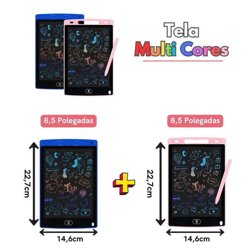 Kit Tablet Desenho Mágico LCD™ - Leve 2 Pague 1