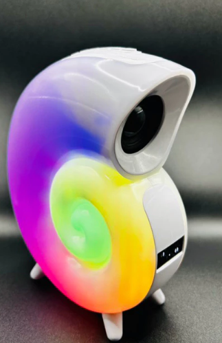 LumiTone Concha - Caixa de Som Smart com Controle RGB