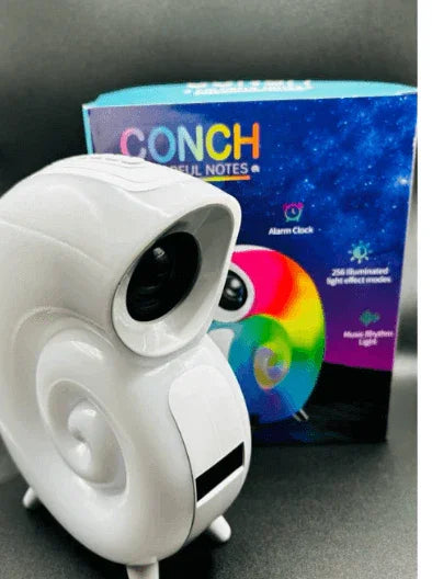 LumiTone Concha - Caixa de Som Smart com Controle RGB AltoTech