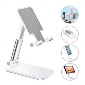 Suporte de Mesa Universal Ajustável para Celular e Tablet até 7"