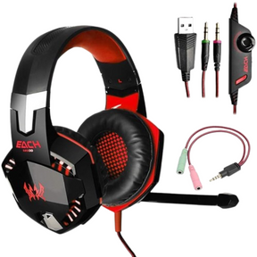 Headset Gamer Led com Microfone Kotion Each G2000