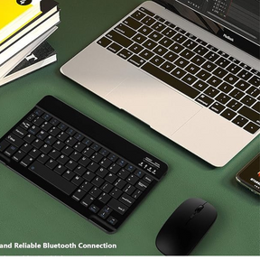 Kit Teclado e Mouse Bluetooth Tohakata