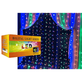 Cortina LED Multicolor c/320 Luzes 3x2mt