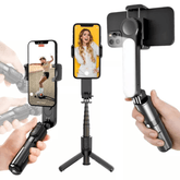 Gimbal Estabilizador Profissional de Celular L09 (3 em 1)