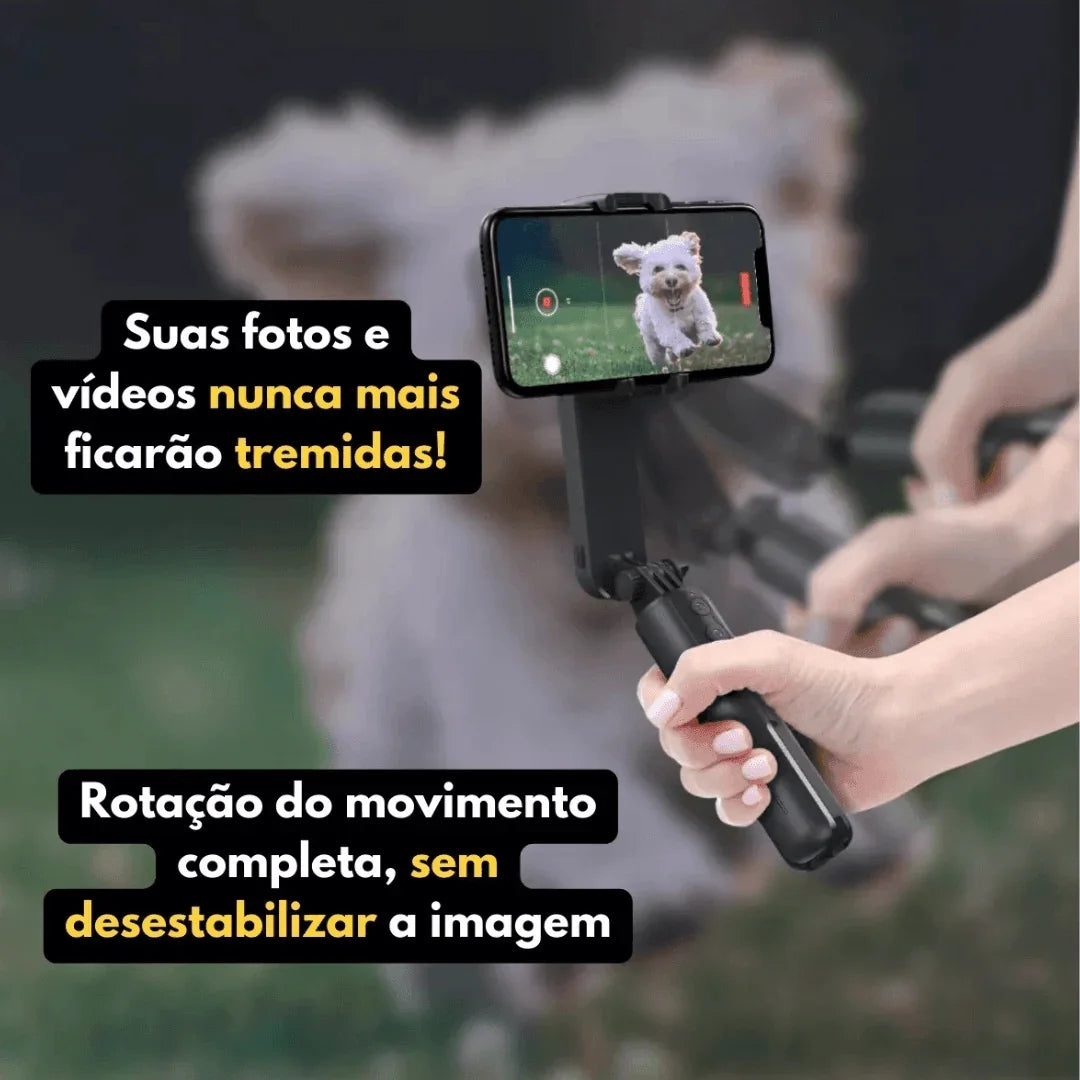 Gimbal Estabilizador Profissional de Celular L09 (3 em 1) AltoTech