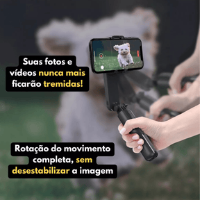 Gimbal Estabilizador Profissional de Celular L09 (3 em 1)