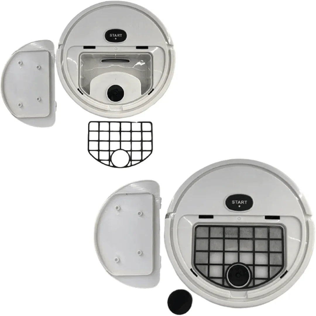 Robô Aspirador de Pó Recarregável - Sweepin Robot (Branco) AltoTech