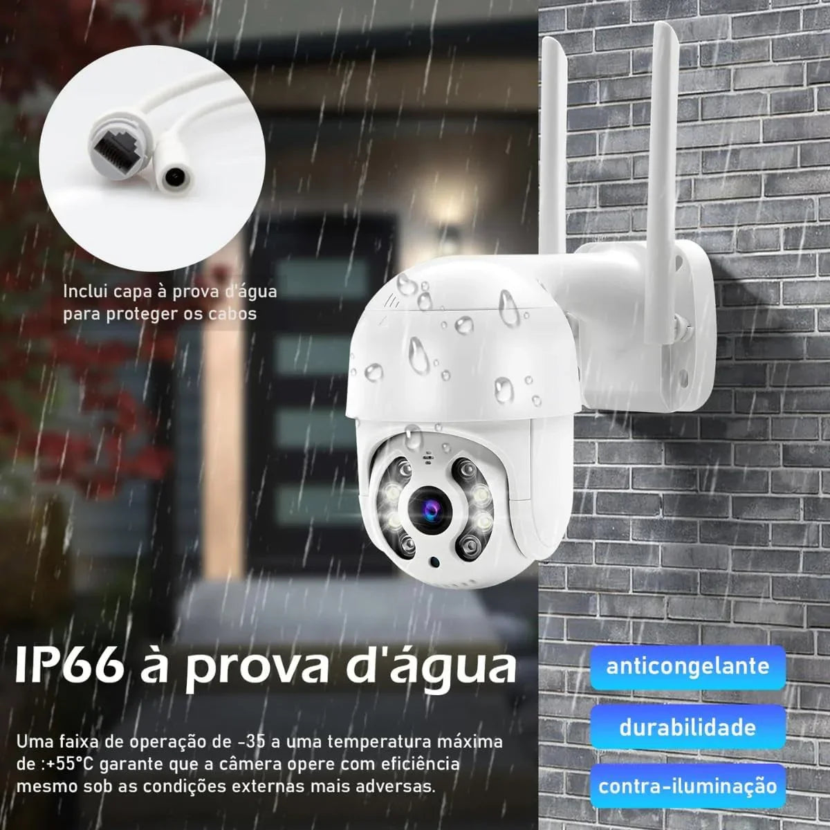 Camera Ip Inteligente BM-IP170 YOUSEE Generico