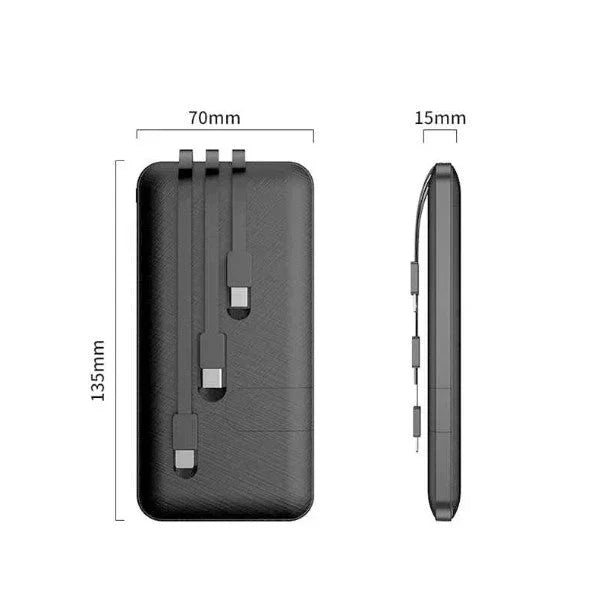 CARREGADOR PORTÁTIL COM SUPORTE 10000MAH PN-953 Generico