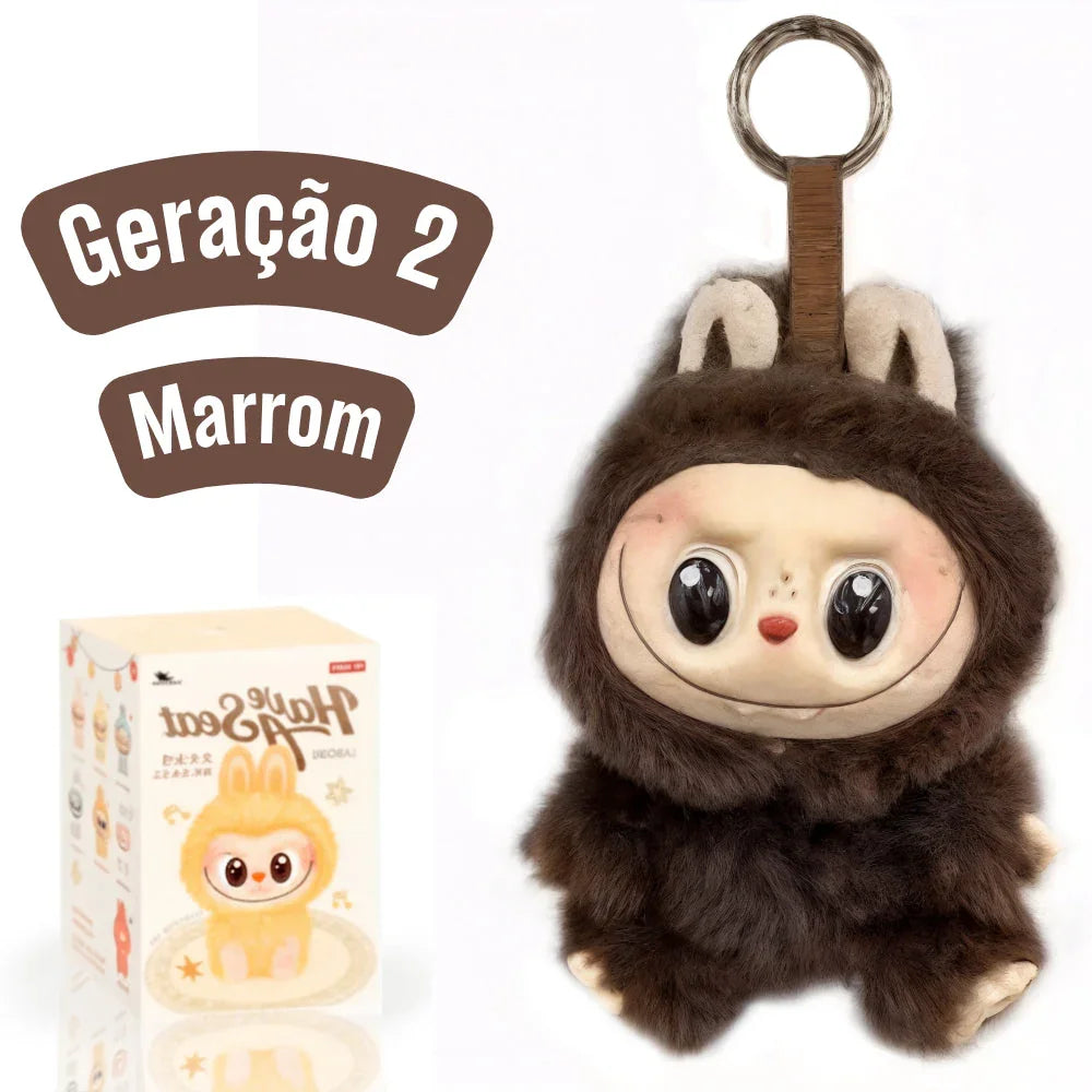 COM CAIXA - Geração 2 (Sortidos) - Labubu Monstros Pingente Colecionável Personalizável Cores Surpresas Generico