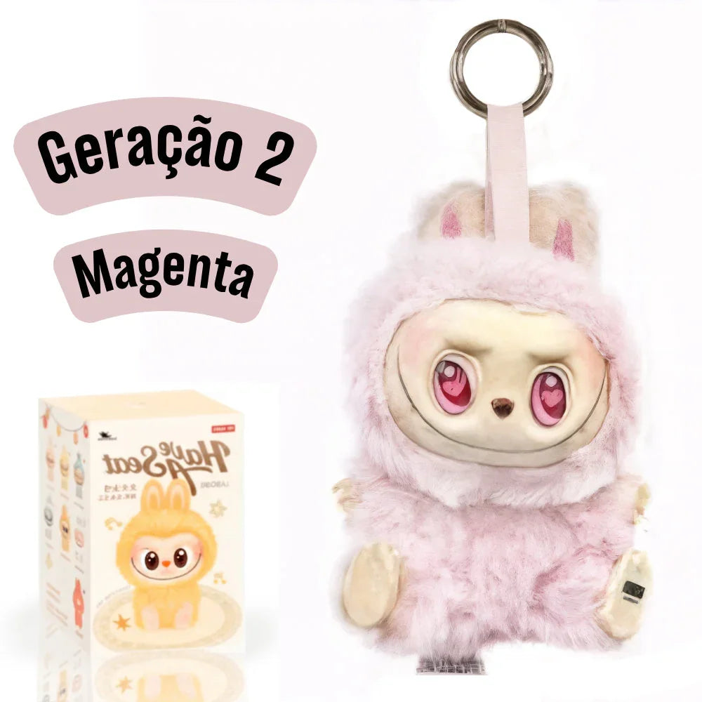 COM CAIXA - Geração 2 (Sortidos) - Labubu Monstros Pingente Colecionável Personalizável Cores Surpresas Generico