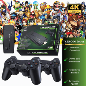 PlayStream 4K - Game Stick com Gráficos Ultra HD