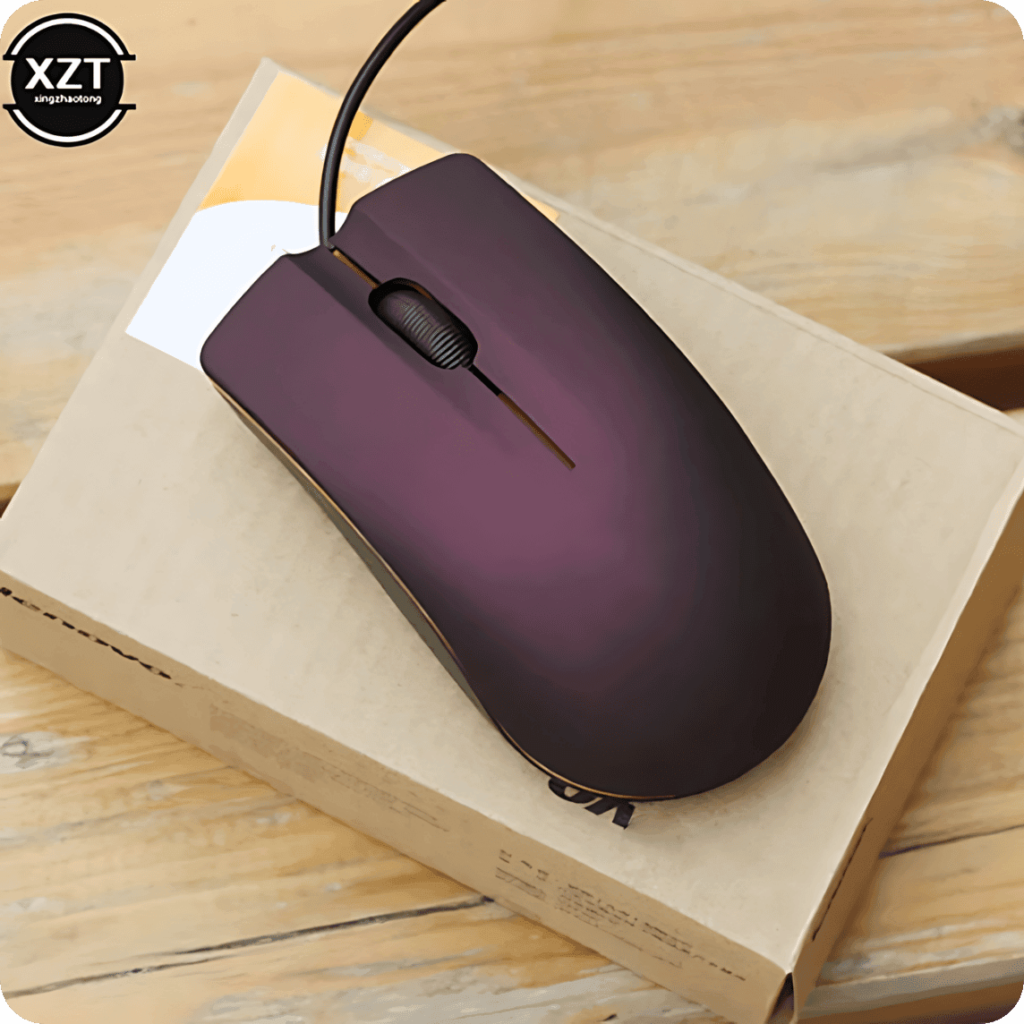 Mini Mouse 3D com fio Ergonômico para Pc e Notebook AltoTech
