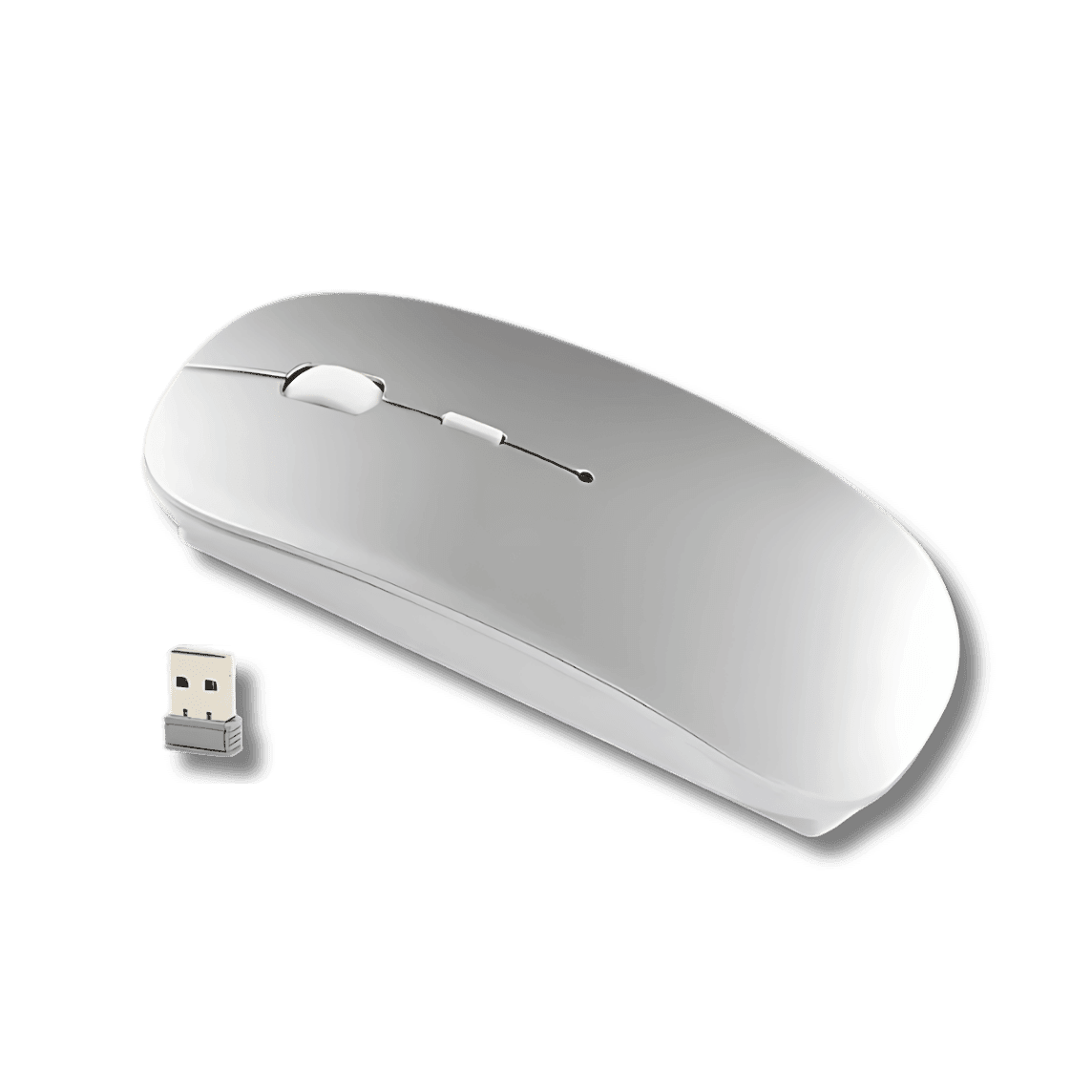 Mouse Bluetooth Com/Sem Led USB 2.4ghz Estilo Apple AltoTech
