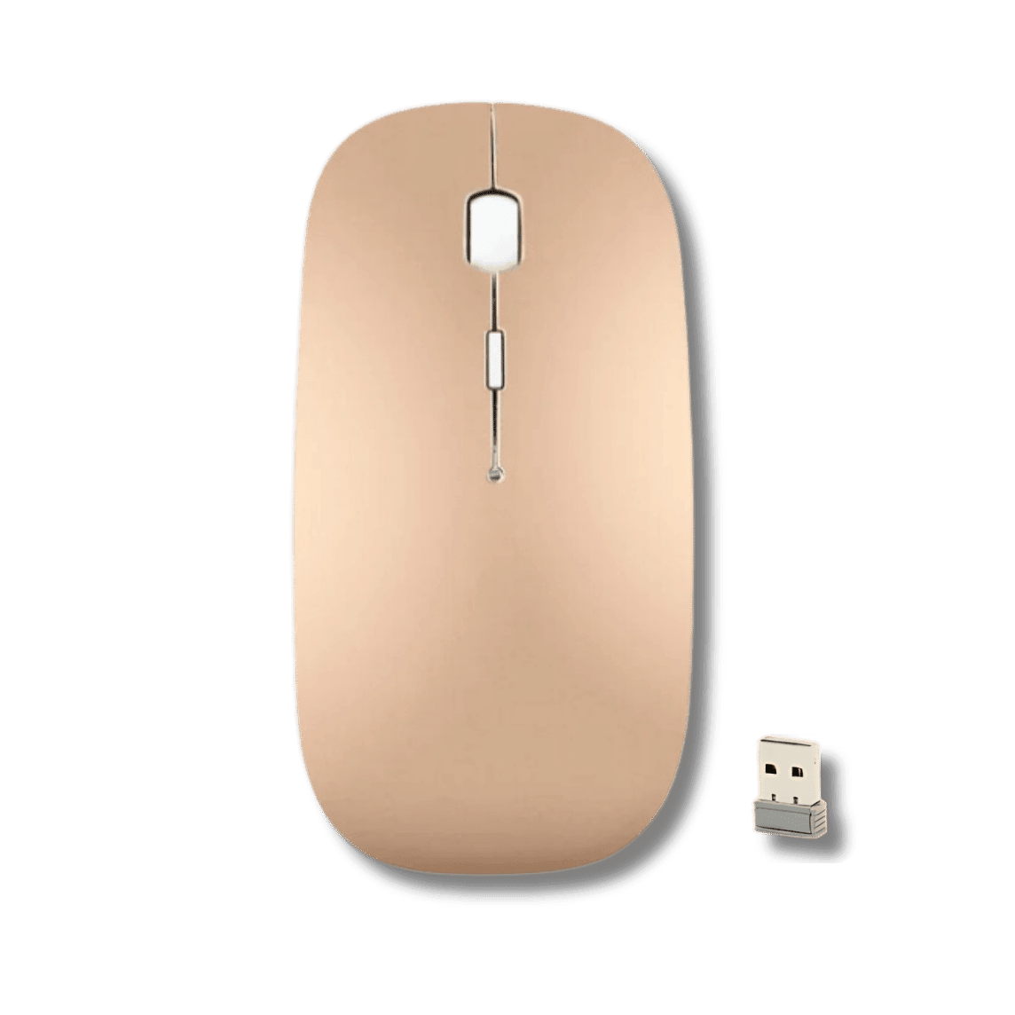 Mouse Bluetooth Com/Sem Led USB 2.4ghz Estilo Apple