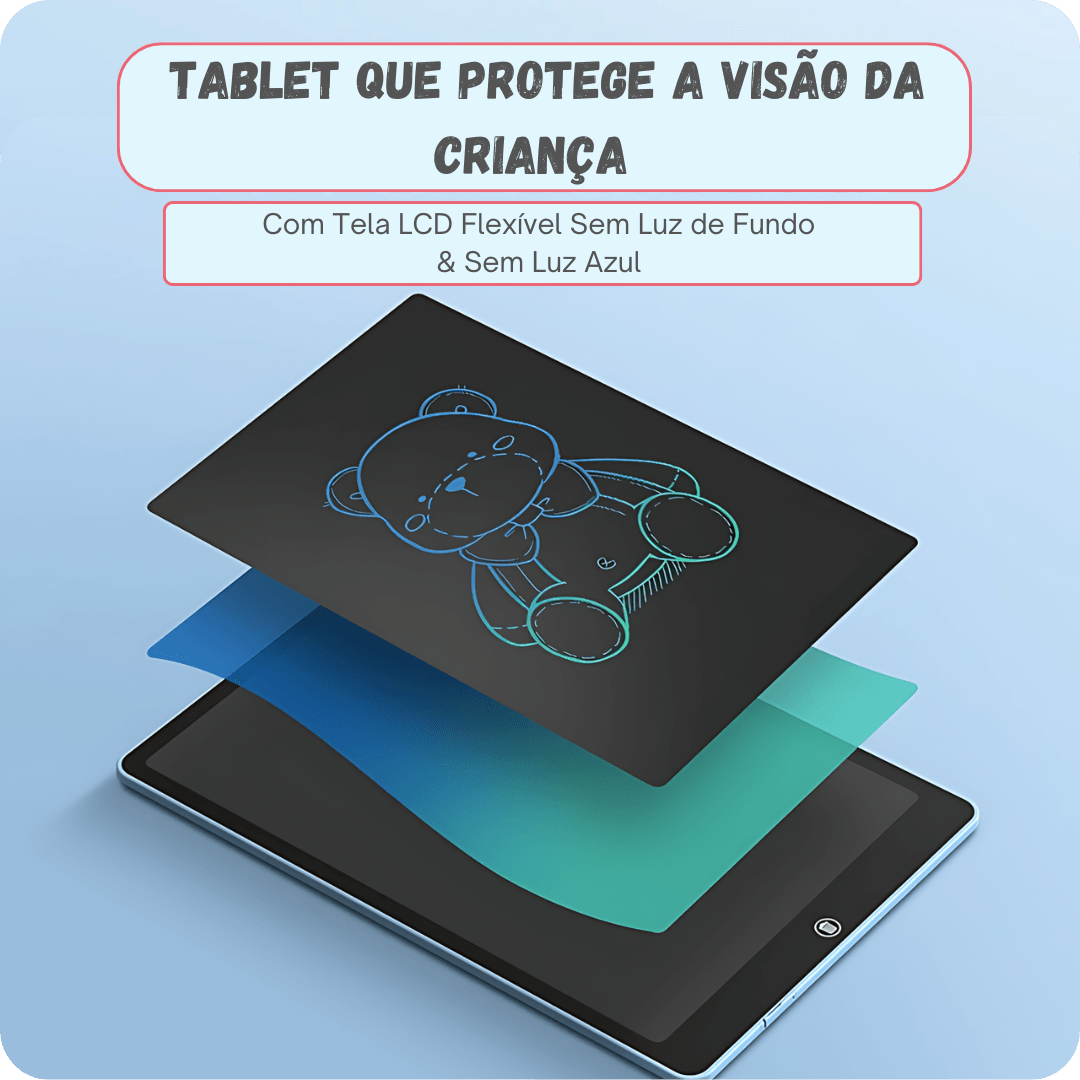 Kit Tablet Desenho Mágico LCD™ - Leve 2 Pague 1