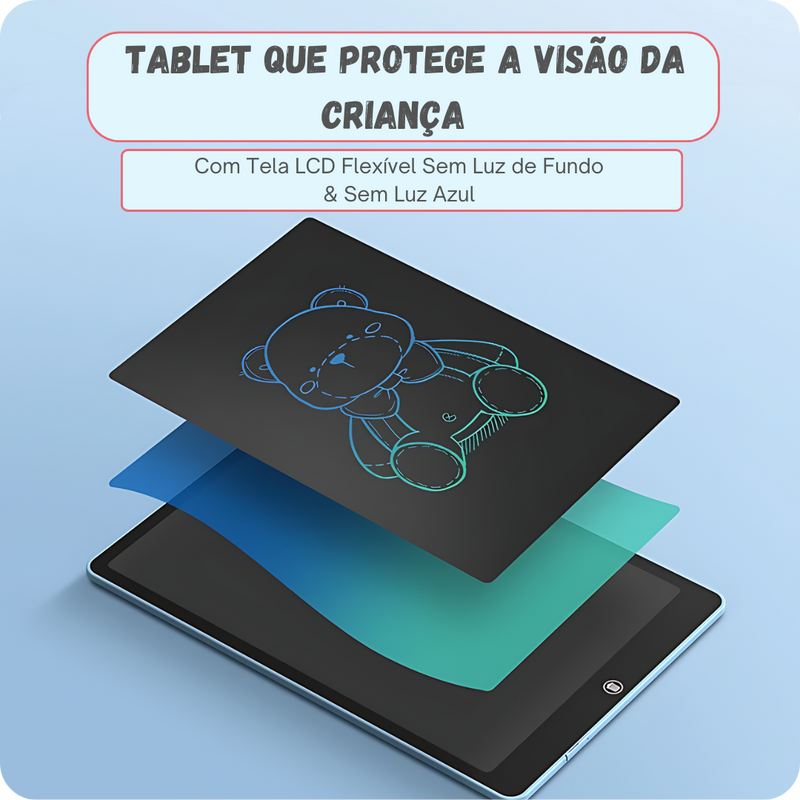 Kit Tablet Desenho Mágico LCD™ - Leve 2 Pague 1