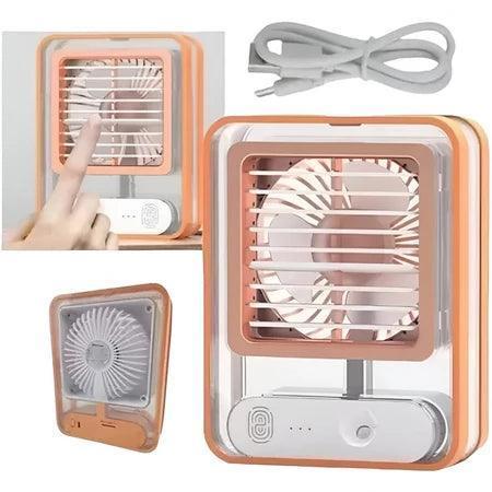 AirGlow Pro - Luminária, Umidificador e Ventilador 3 em 1 AltoTech