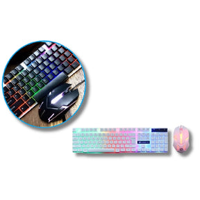 Kit Gamer - Teclado + Mouse LED RGB Master