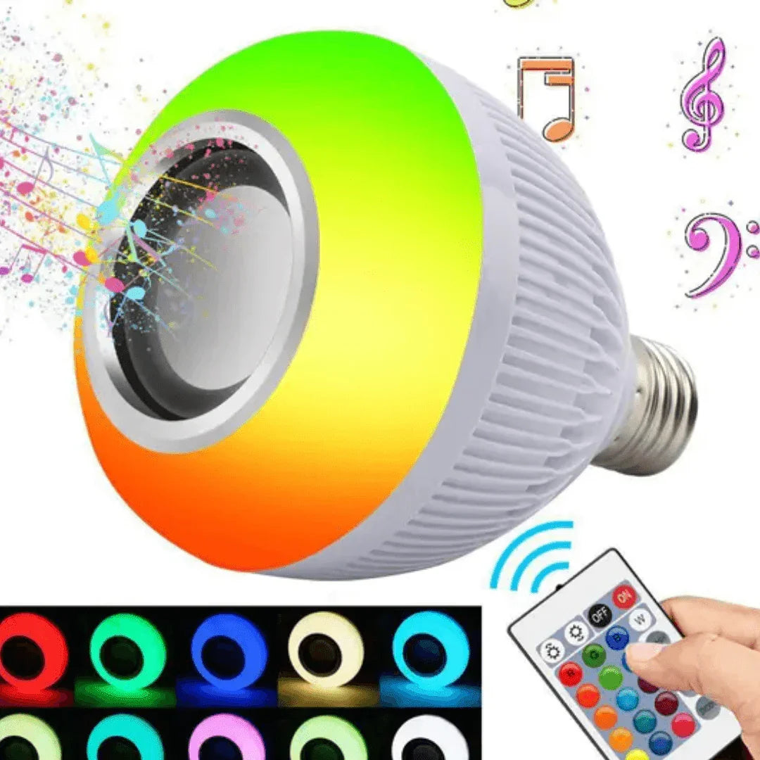 BrightTune - Lâmpada LED e Speaker Bluetooth (2 em 1) AltoTech