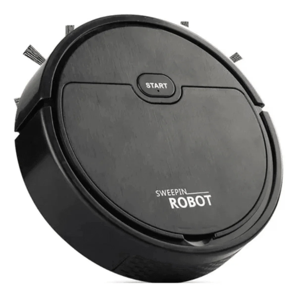 Robô Aspirador de Pó Recarregável - Sweepin Robot (Preto) AltoTech