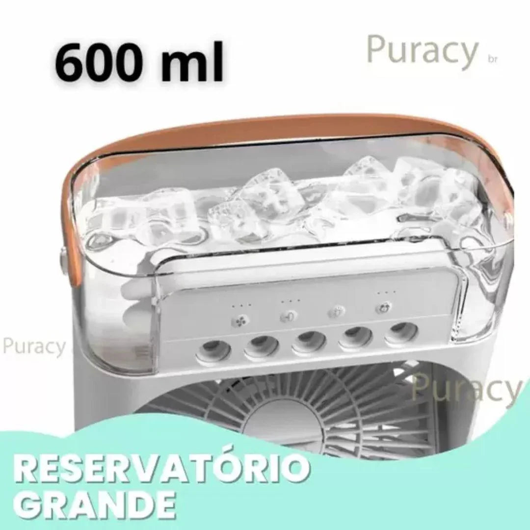 Mini Ventilador Portátil e Umidificador Puracy AltoTech