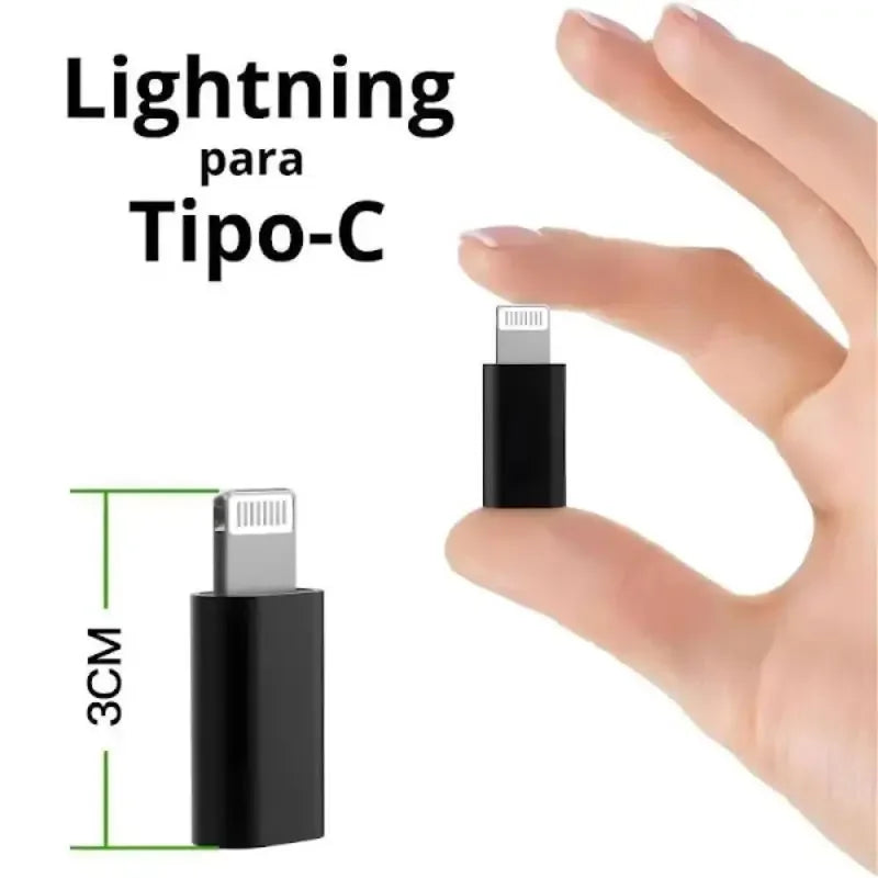 Adaptador Usb C Para Lightning Para iPhone Generico