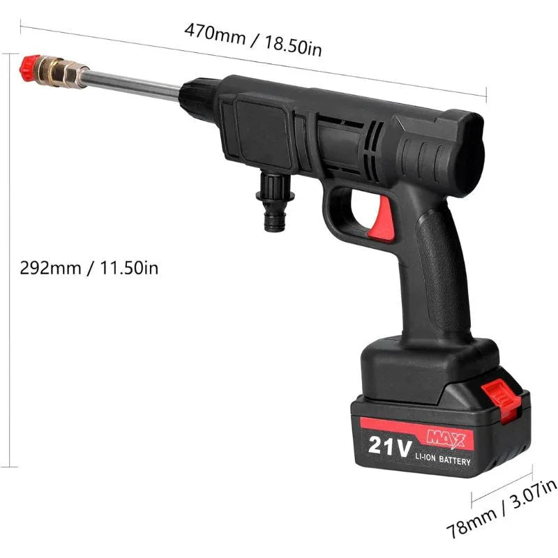 Lavadora Wap Portátil Alta Pressão 1000w 36v Sem Fio - sem maleta Generico