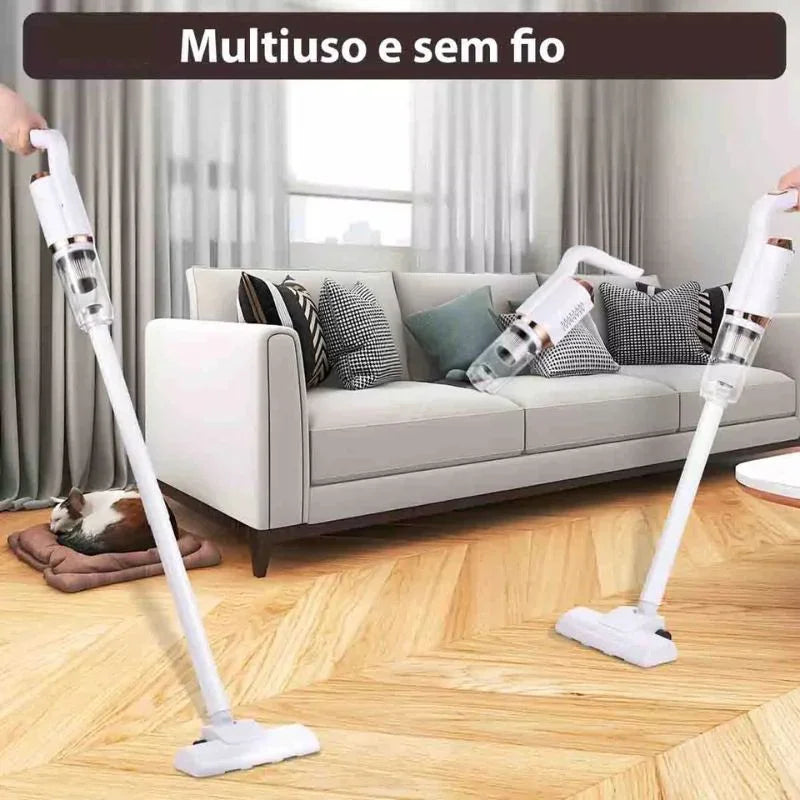 Aspirador de Pó Portátil Sem Fio Vertical Multifuncional BM-F1061 Generico